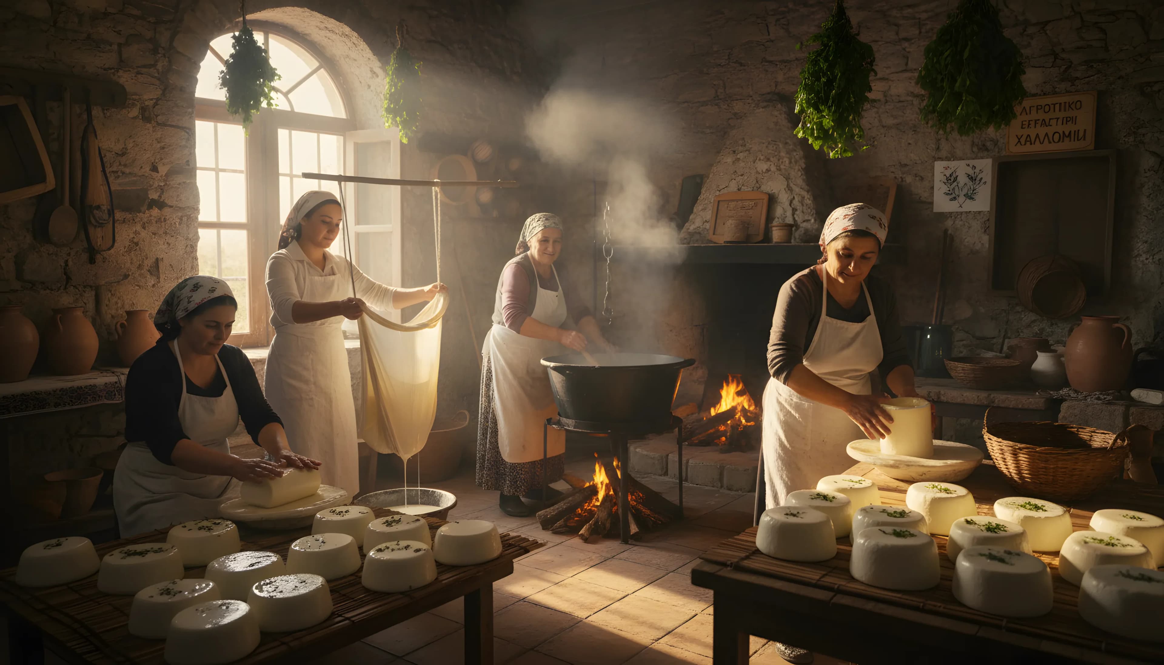 Traditional Halloumi Making Workshop